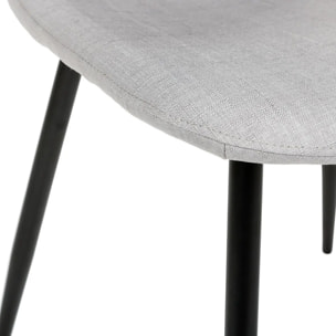 Chaise "Tyka" gris