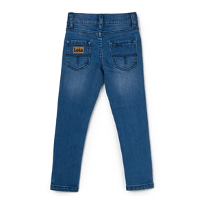 Pantalón denim skinny bordado Lois.