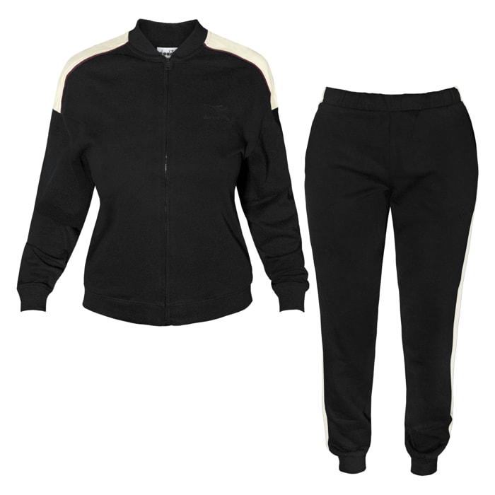 Tuta Donna DIADORA Cotone Garzato Full Zip 2 Colori Art.178693