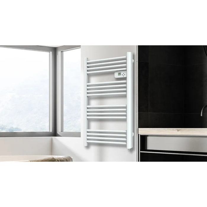 Seche serviettes electrique LCD 500w