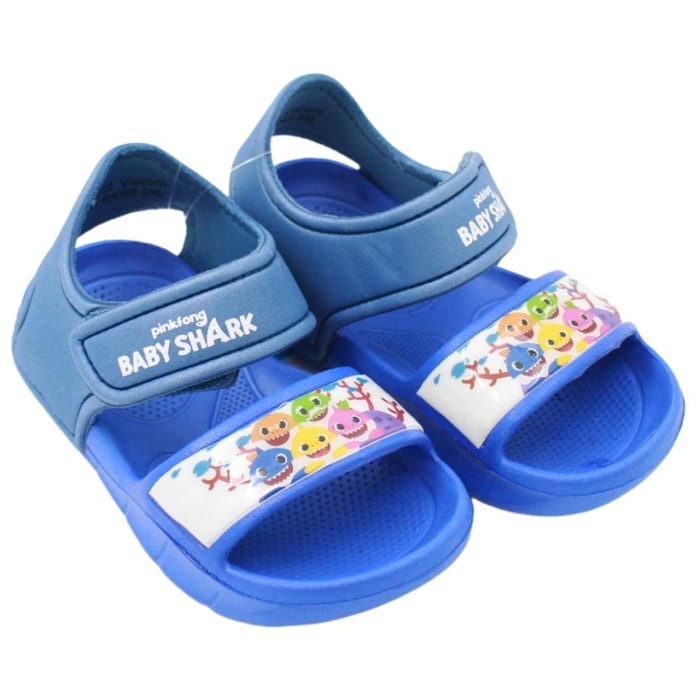 Sandalo Mare Baby Shark Blu Lui Easy Shoes Blu