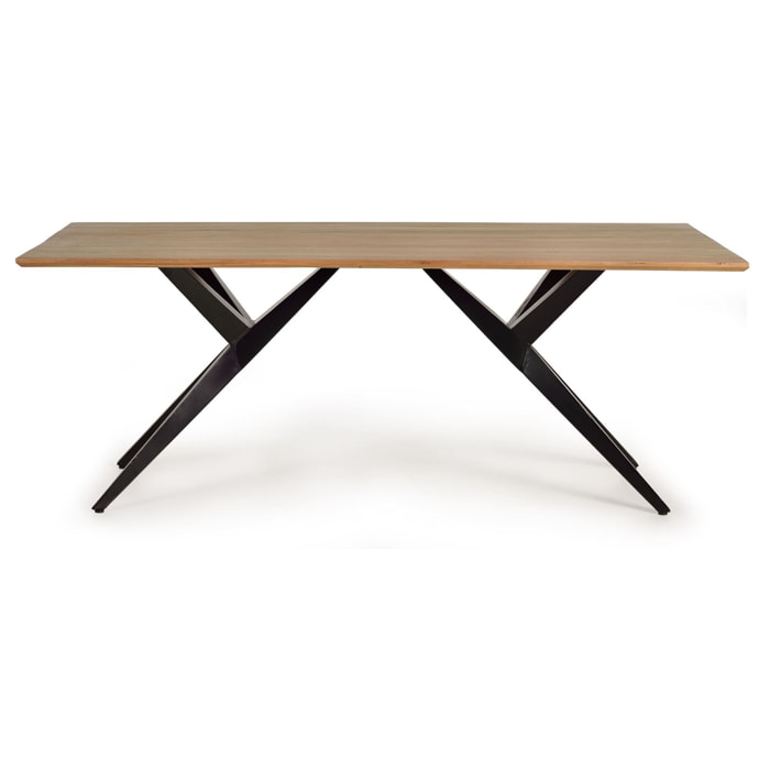 Mesa de comedor - Madera de Acacia y Metal