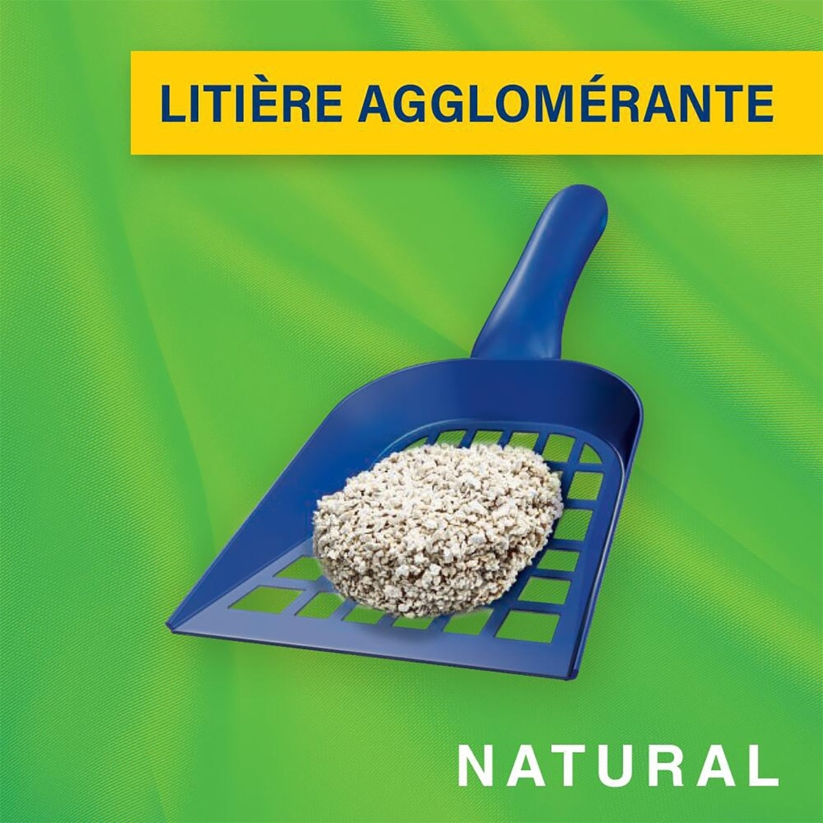 CATSAN NATURAL Agglomérante Litière Végétale  pour chat 20L