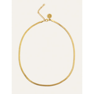 Collana Lisse Sparkling Acciao Placcato Oro