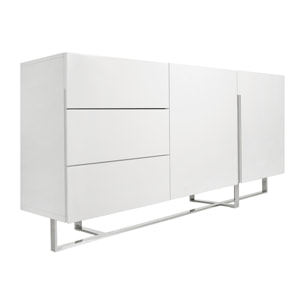 Mueble de TV de Angel Cerda de DM y acero 180x42x85cm