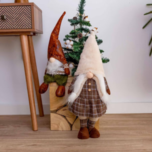 Gnome de noËl kazbo 64cm