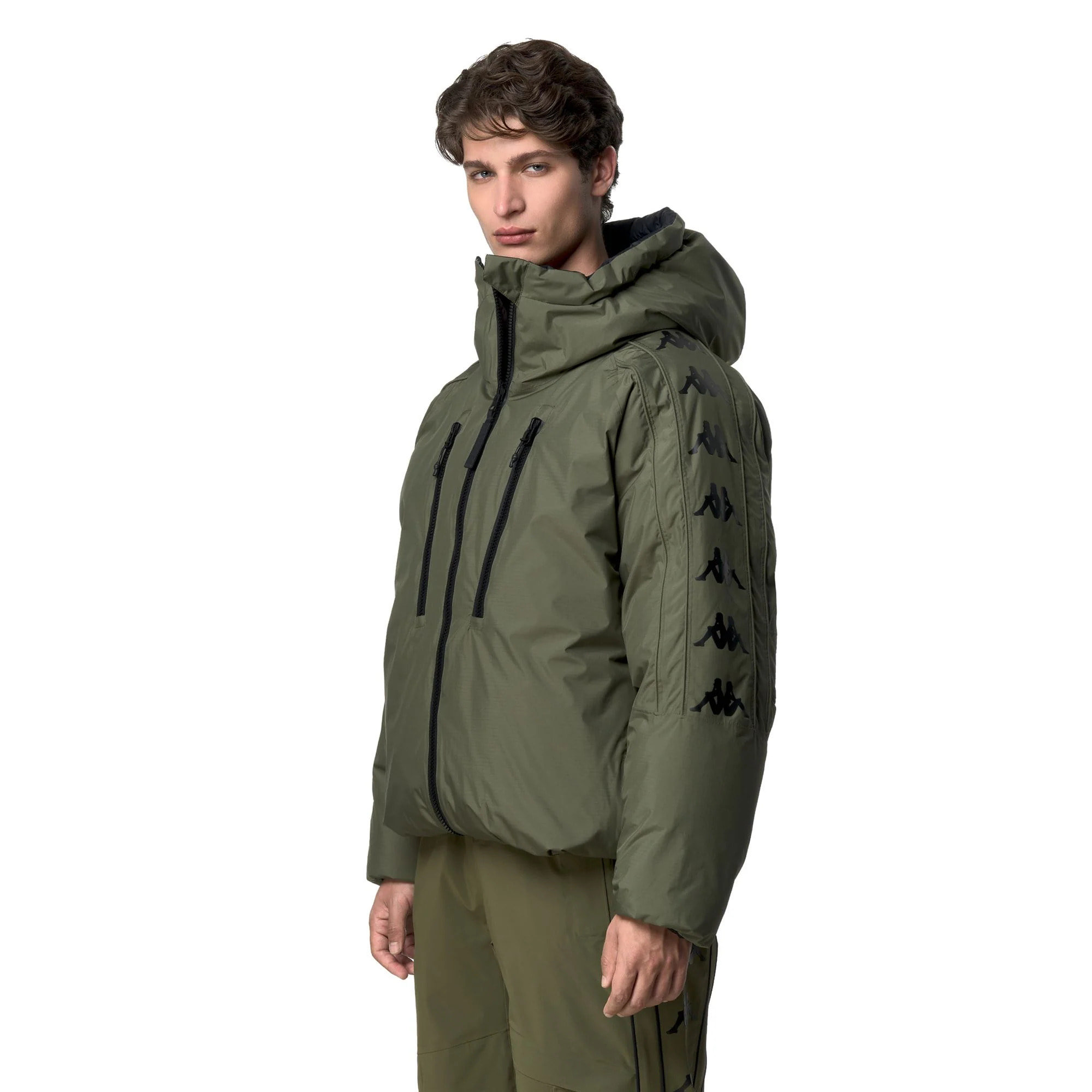Kappa - Giacche Uomo Verde - 6Cento 680 222 Banda