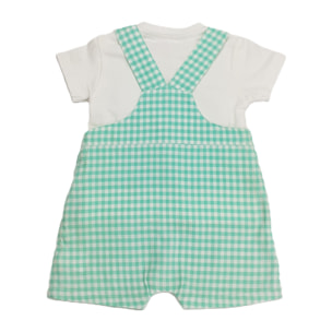 SET SALOPETTE+TSHIRT