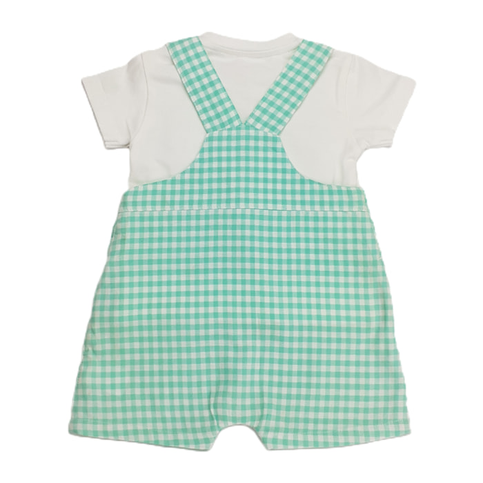 SET SALOPETTE+TSHIRT