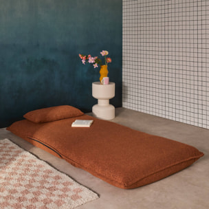 Chauffeuse convertible 1 place bouclette texturée  FLEEEP