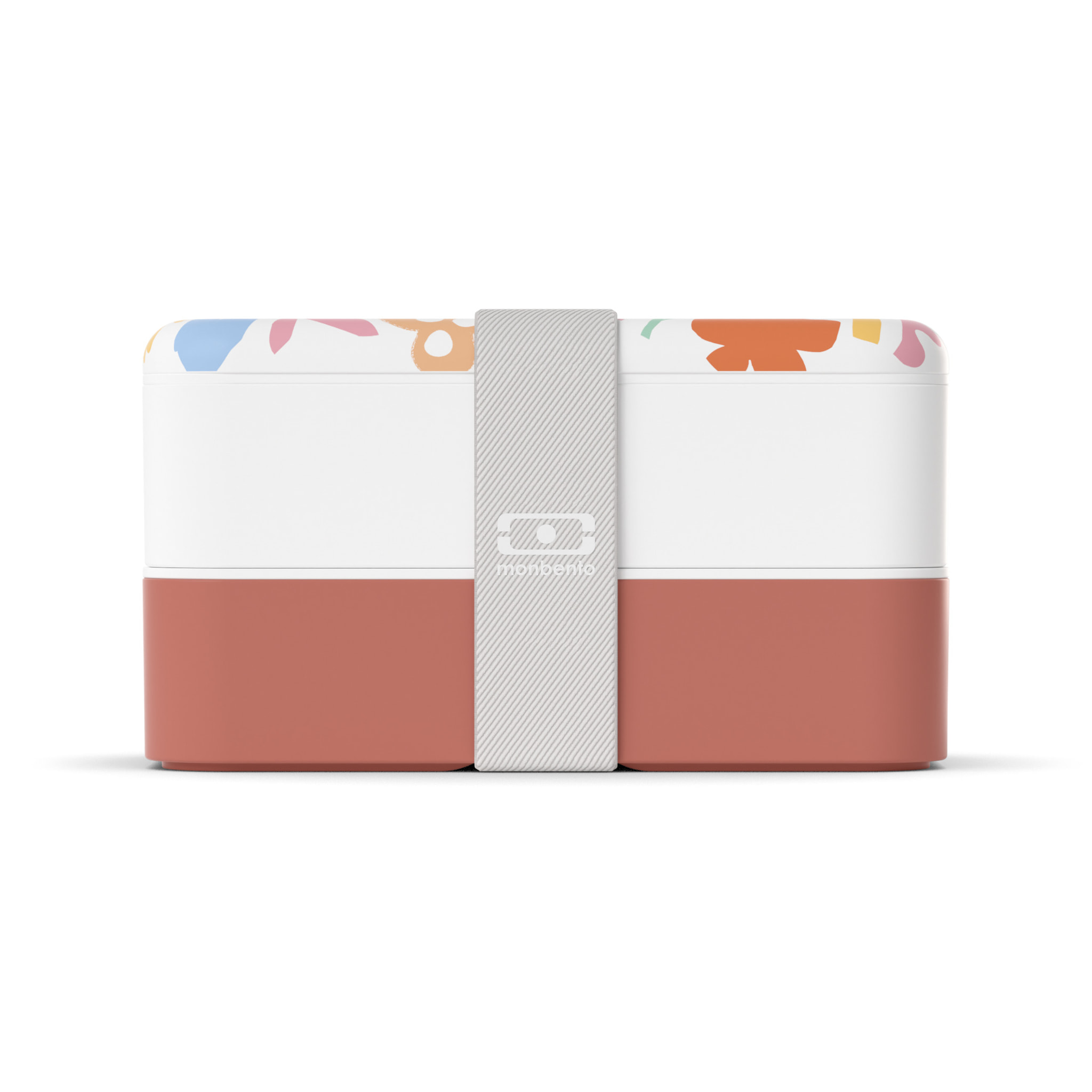 Lunch box 2 compartiments Original 1L Made in France rose Papercut