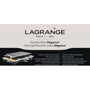 Raclette LAGRANGE pierre elégance bois clair à poser