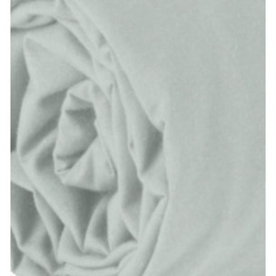 DRAP HOUSSE 2 PERS 160x200  de Coton-Bambou - BAMBOU VERT