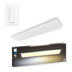 Panneaux lumineux PHILIPS HUE White Ambiance AURELLE rect. Bl.+tlc