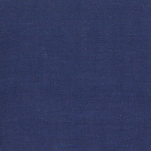 COMPLETO LENZUOLA LETTO MATRIMONIALE BLU NAVY LINEA TINTE FORTI 100% COTONE