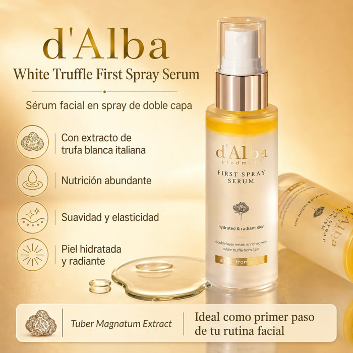 Sérum en spray White Truffle First Spray Serum d'Alba 50 ml