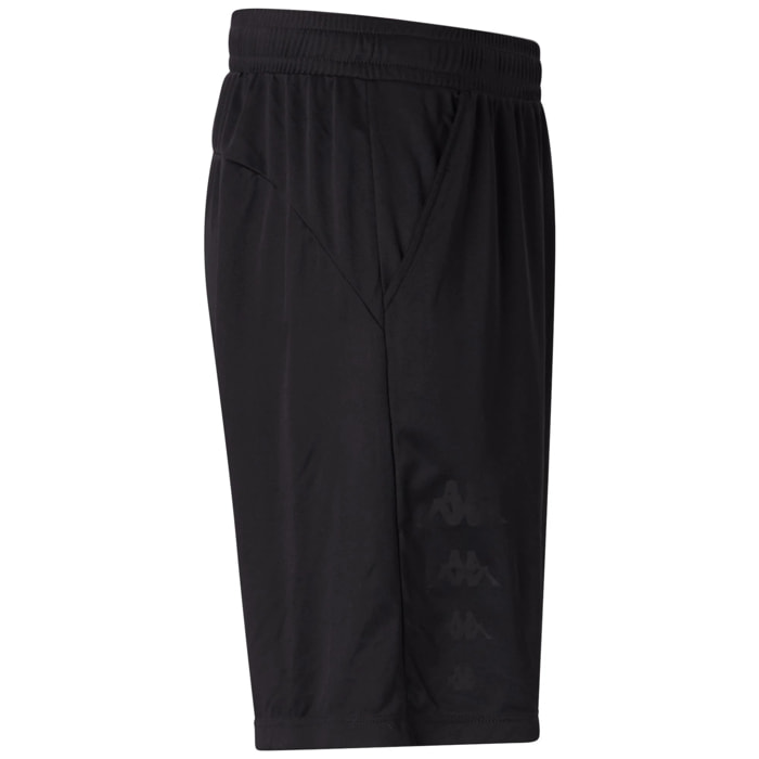 Kappa - Pantaloni Corti Uomo Nero - Elmo
