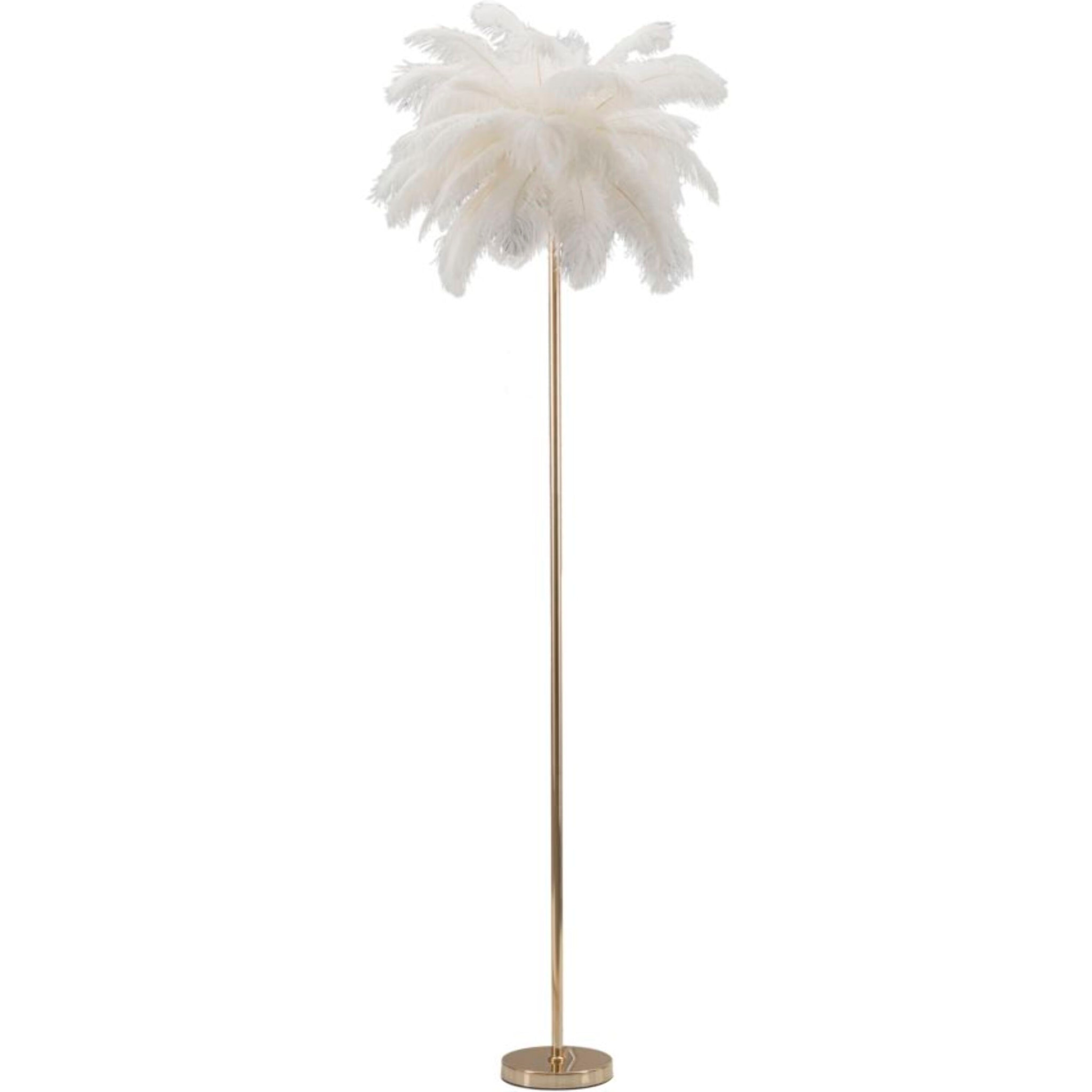 LAMPADA DA TERRA PALM BIANCA CM Ø 55X160