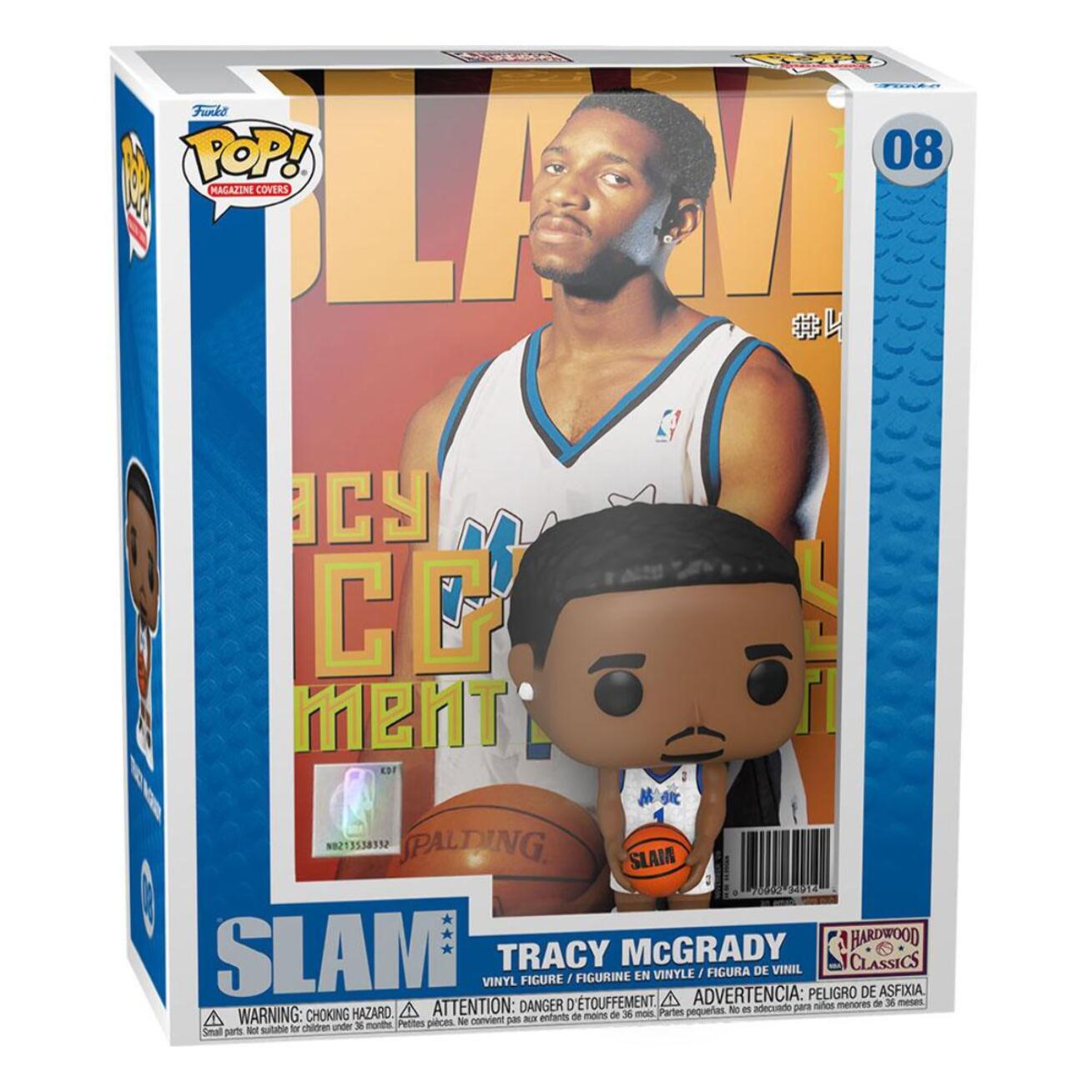 NBA Orlando Magic Funko Pop! Slam Vinile Figura Tracy Mcgrady 9 Cm