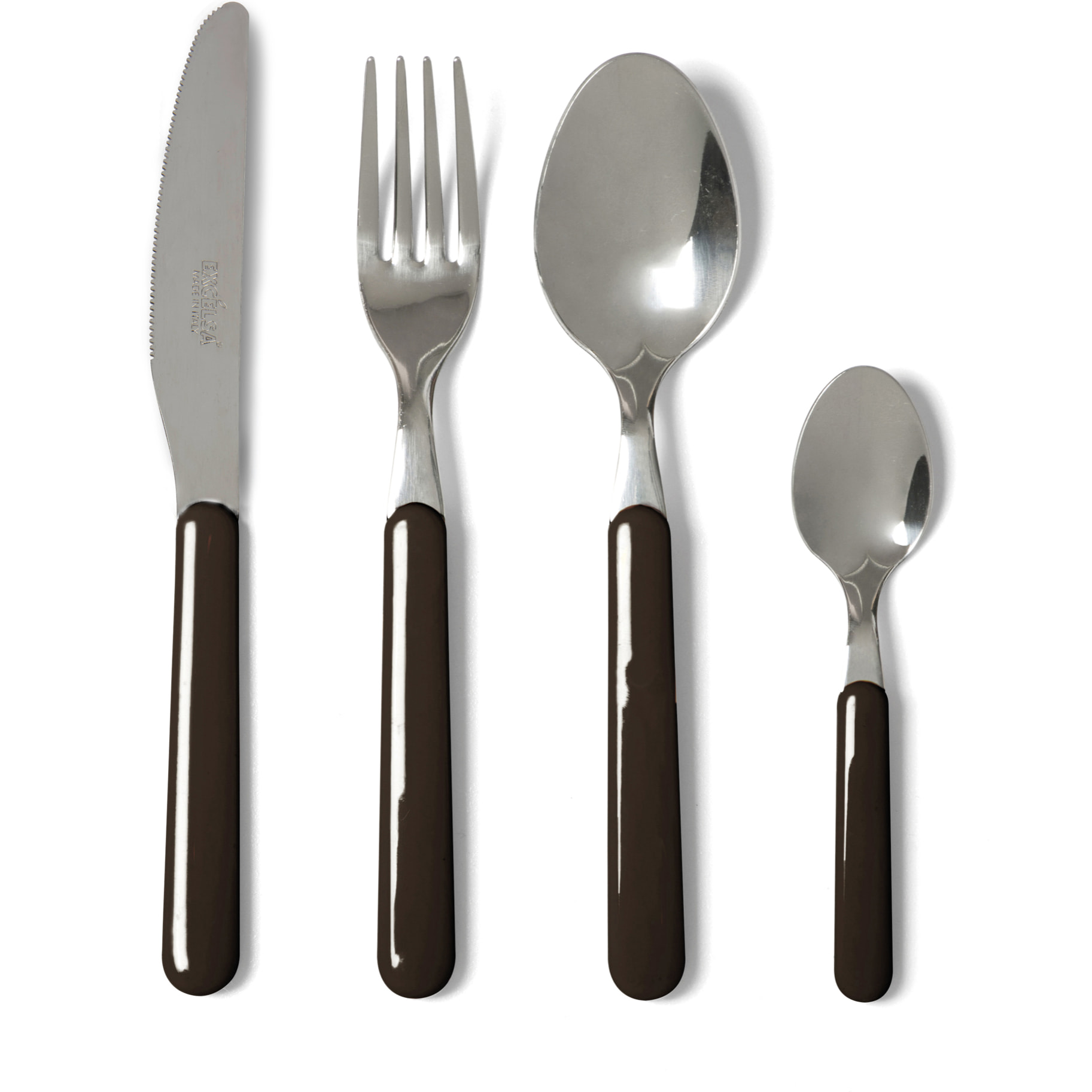 Servizio 24 posate Excelsa – Fashion, Acciaio Nero