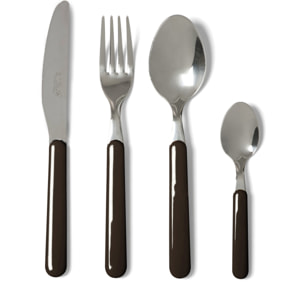 Servizio 24 posate Excelsa – Fashion, Acciaio Nero