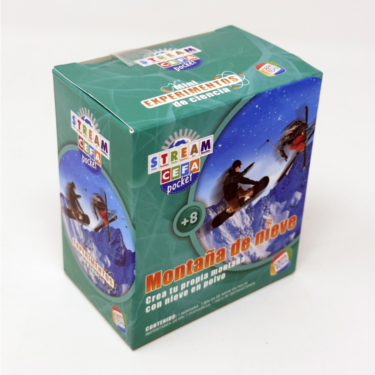 Experimentos Ciencia De Bolsillo Crea Tu Montaña De Nieve
