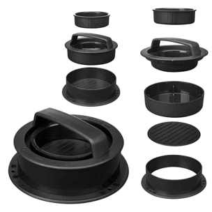 Prensa hamburguesa 3 en 1 pp antiadheren colección kinvara