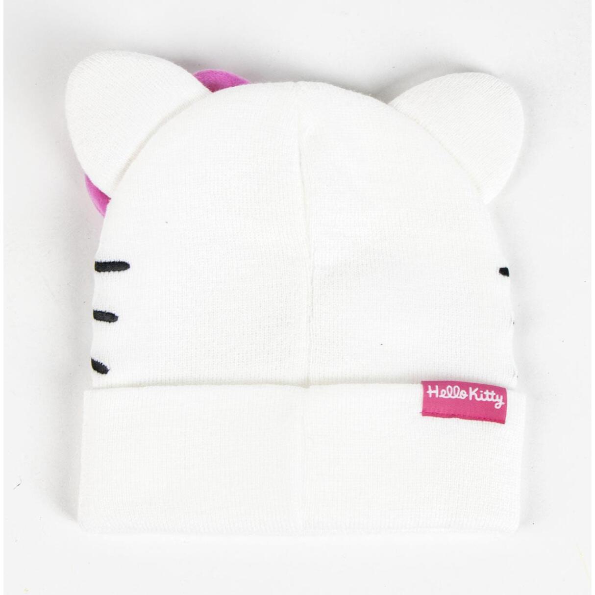 Gorro de punto infantil "Hello Kitty"