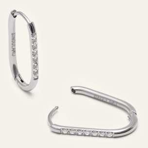 Pendientes Aro Bibi Acero