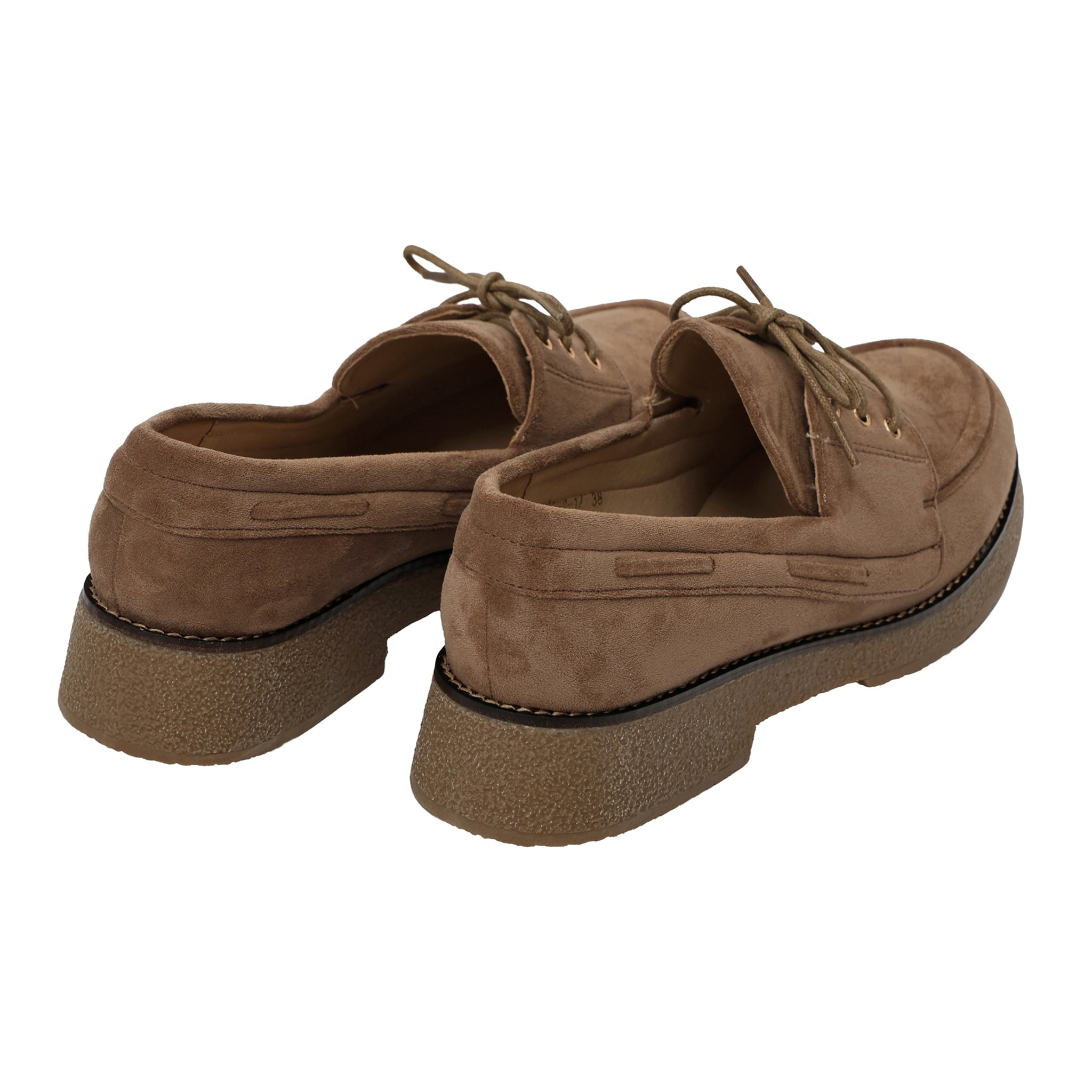 Mocassino stringato - tacco 4,0 cm