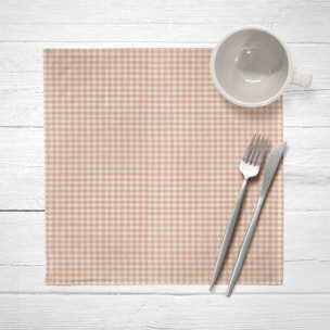 Pack de 2 serviettes Carreaux 50-11 - 45x45 cm