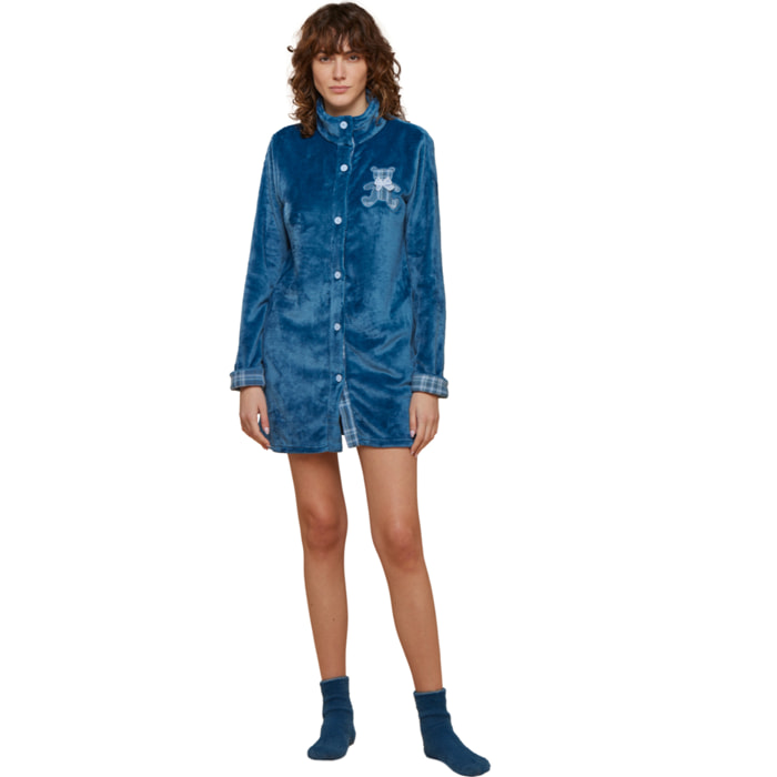 Vestaglia donna coral fleece max Noidinotte