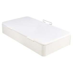 Pack RAP, Colchón Sostenible HR con Visco y Canapé Juvenil Apertura Lateral Blanco, WHAT THE SLEEP, Entrega, Montaje en Domicilio y Retirada de Usado Incluida