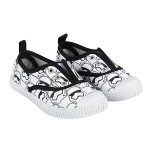 Scarpa bassa Slip On Star Wars Lui Star Wars Bianco