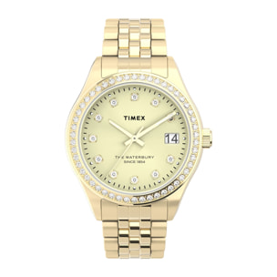 Timex Reloj Analógico De Cuarzo Waterbury Traditional 34Mm Stainless Steel Bracelet Watch