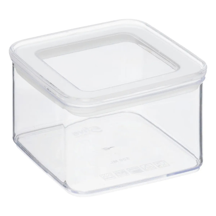 Boîte carrée hermétique "Eske" 0,5L