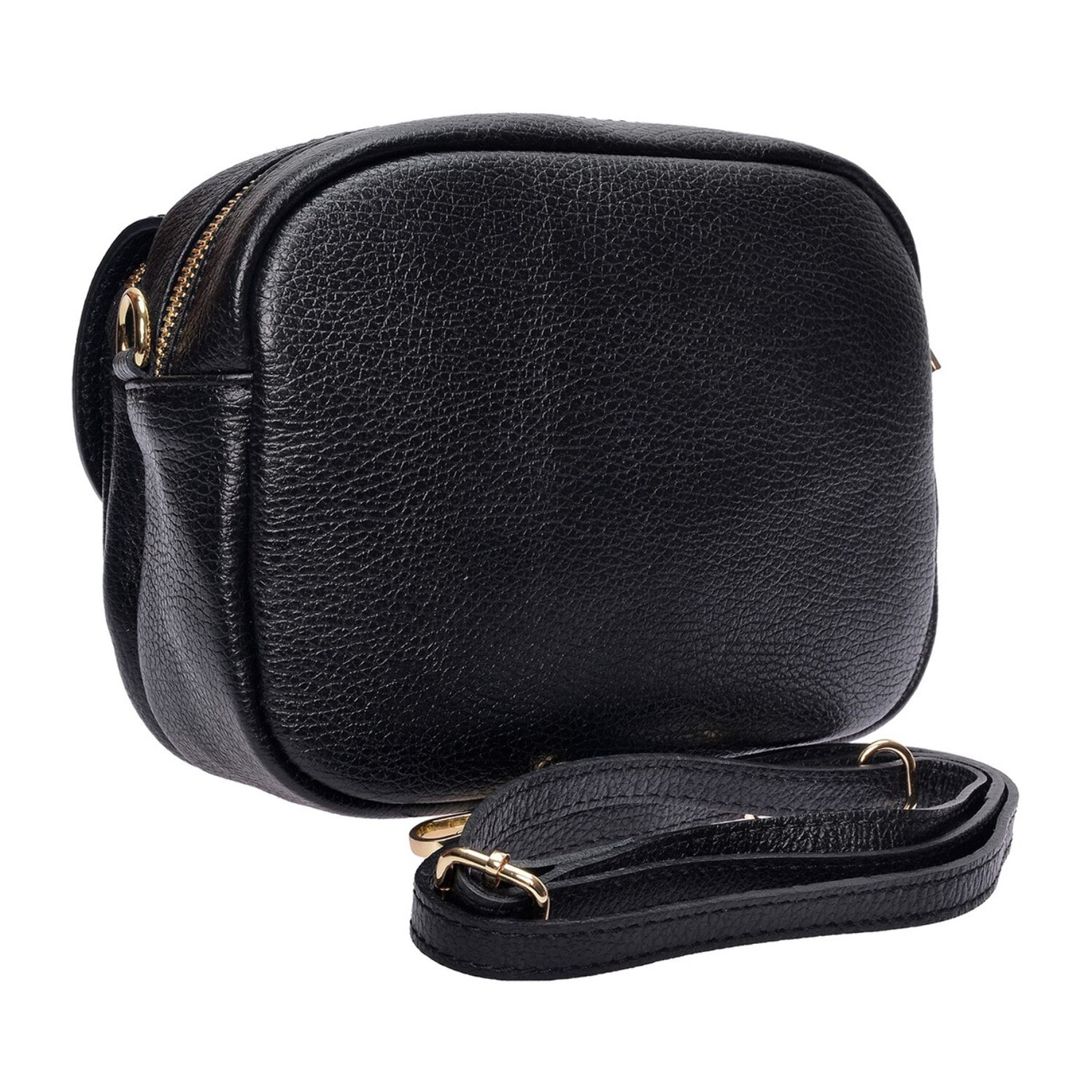 Borsa a spalla Anna Luchini Nero