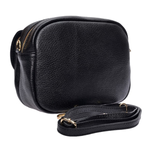 Borsa a spalla Anna Luchini Nero