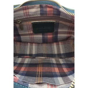 Borsa a Spalla Elegante Mezzaluna da Donna in Pelle Lucida