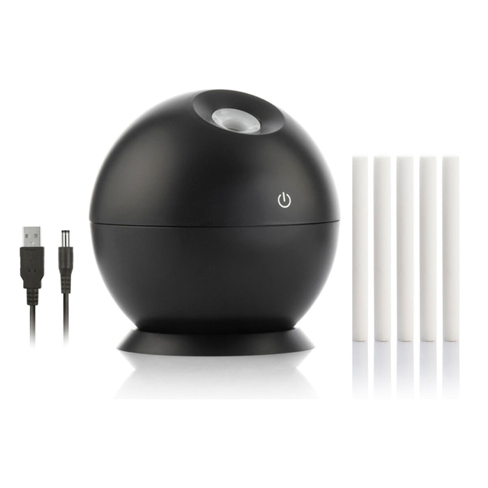 Mini humidificateur diffuseur d'arômes Black InnovaGoods