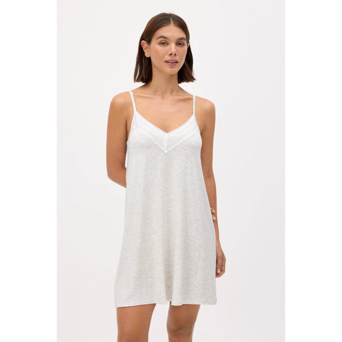 Camicia da notte lingerie Grigio