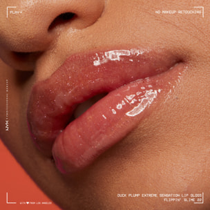 NYX Professional Makeup Gloss Duck Plump repulpant et pailleté Flippin' Slime