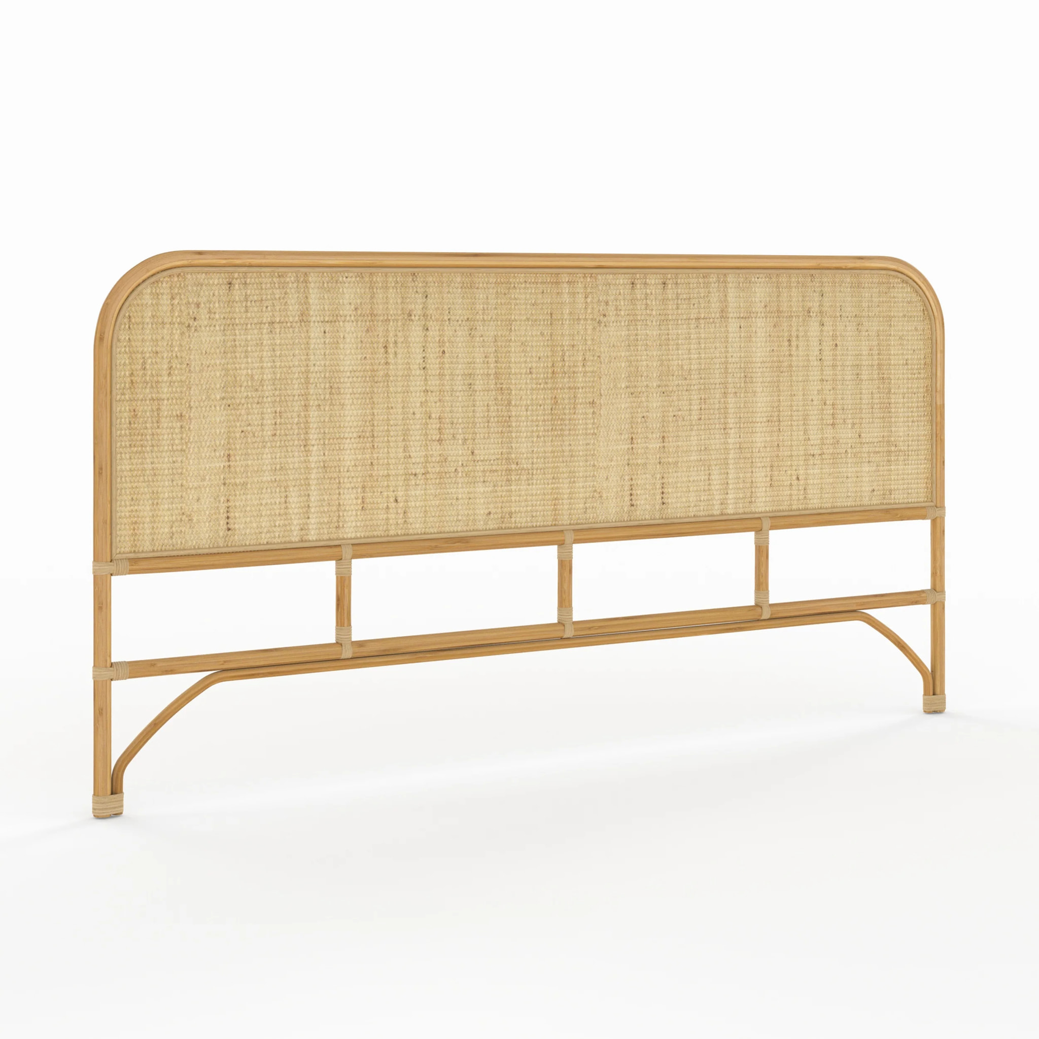 Tête de lit 180 cm en rotin naturel - Grace