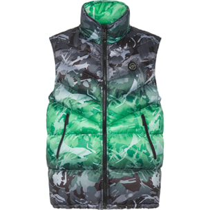PLEIN SPORT Gilet corto CAMOUFLAGE