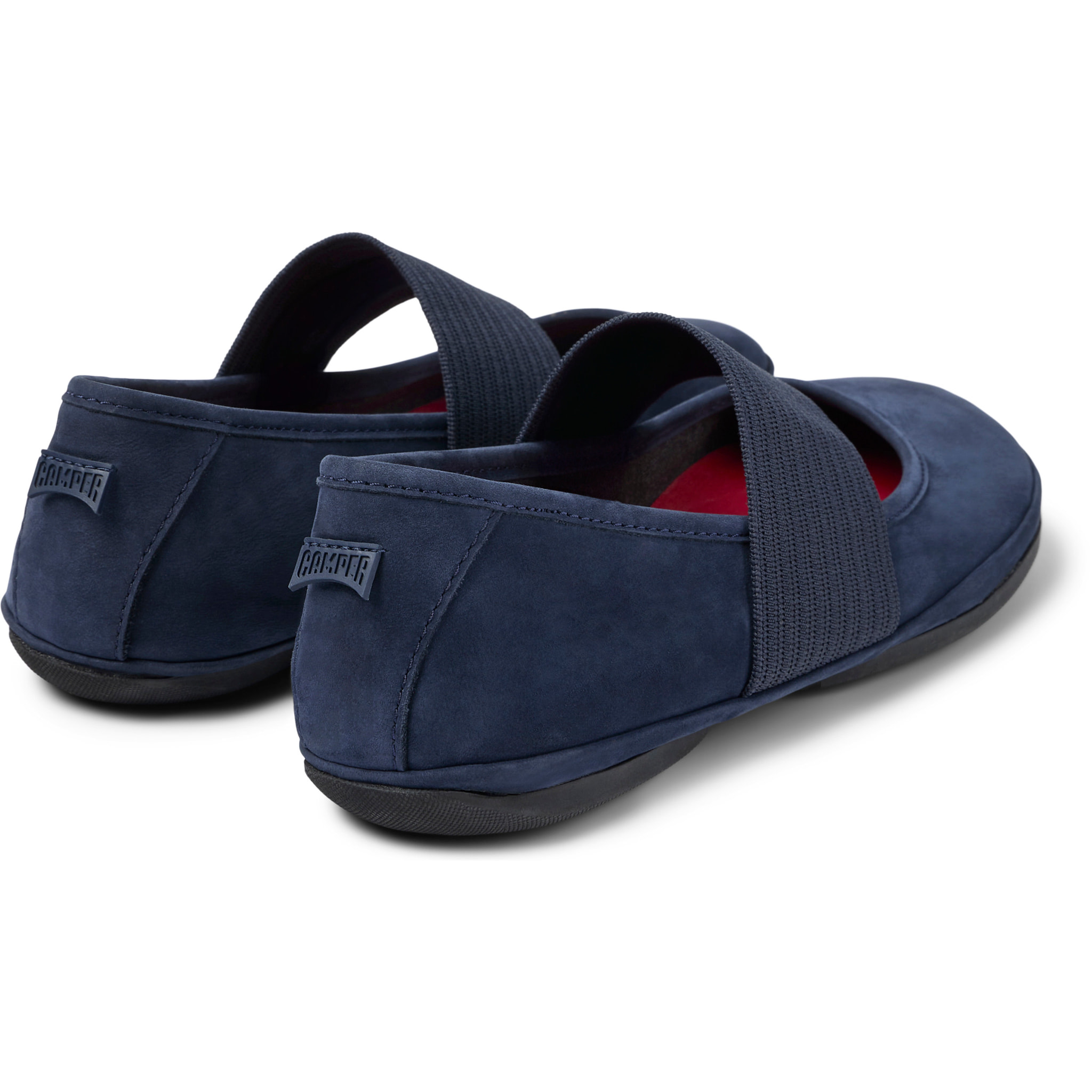 Ballerine - CAMPER Right Nina - Blu - Nubuck