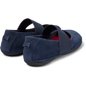Ballerine - CAMPER Right Nina - Blu - Nubuck