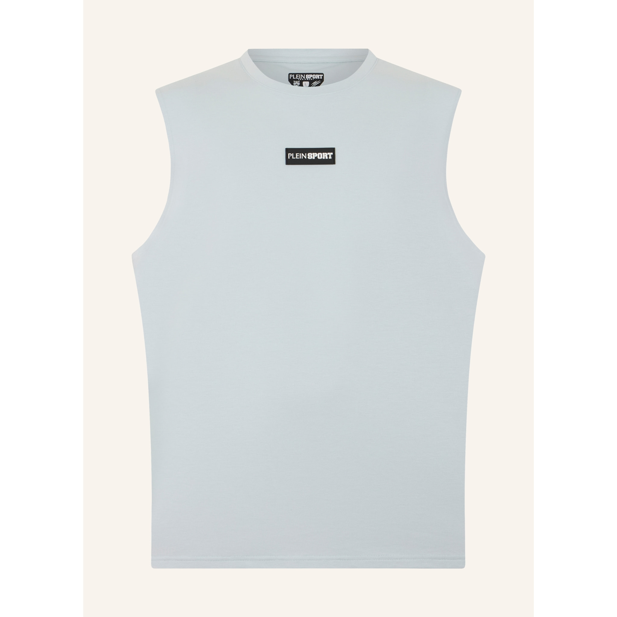 PLEIN SPORT Slub Cotton Tanktop