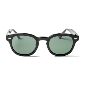 Gafas de sol OCEAN HAMPTON - Negro brillante / Ahumada