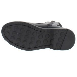 Armata di Mare Scarpe Donna Stivaletti Casual con Zip Laterale AMD W52C62 Black