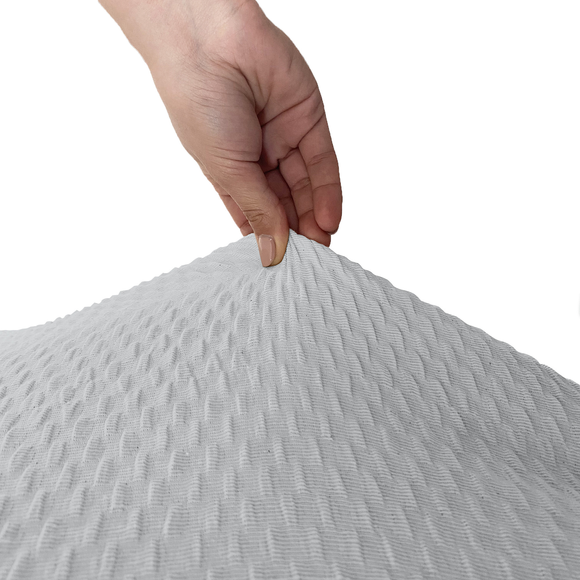 COPPIA VESTISEDIA CON SCHIENALE FASHIONABLE, Microfibra/Cotone/Elastan - GRIGIO CHIARO